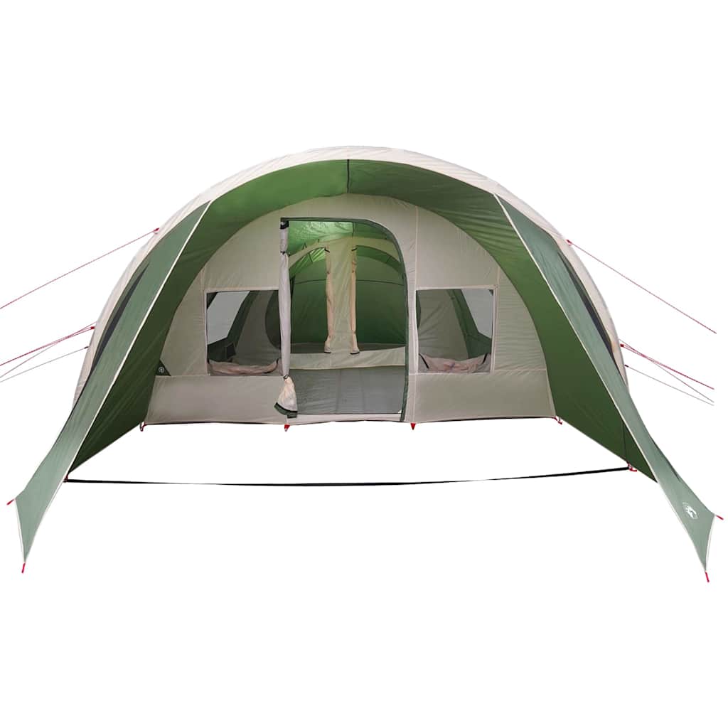 vidaXL Tunnelzelt für 5 Personen Grün und Weiß 805 x 405 x 211 cm