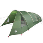 vidaXL Tunnelzelt für 6 Personen Grün und Weiß 890 x 470 x 220 cm