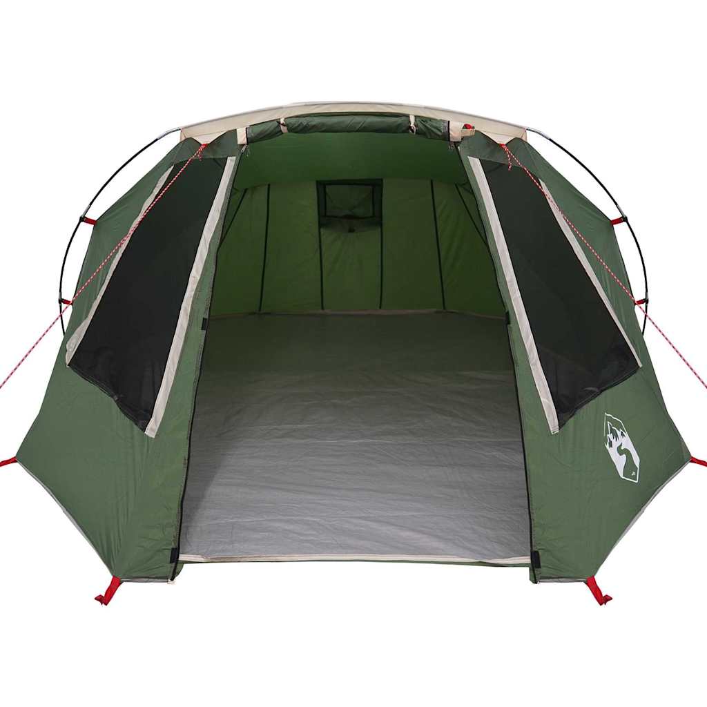 vidaXL Tunnelzelt für 3 Personen Grün und Weiß 328 x 228 x 115 cm