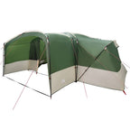 vidaXL Familienzelt für 12 Personen Grün und Weiß 760 x 645 x 230 cm