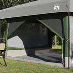 vidaXL Innertelt 7-Personen mit Dach Grün und Grau 300 x 300 x 250 cm