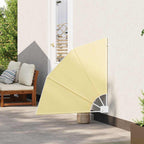 vidaXL Balkon Sichtschutz 115 x 115 cm Polyester Sand