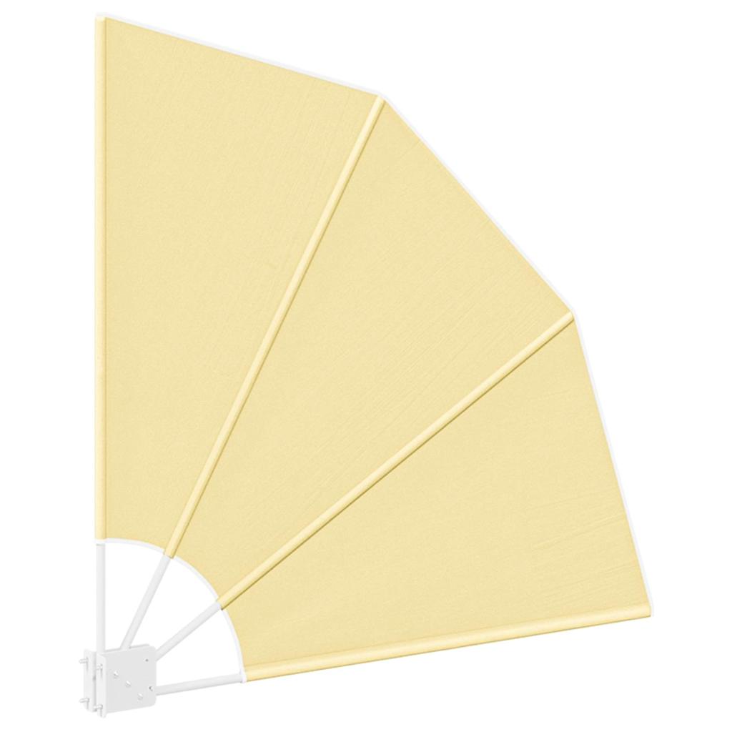 vidaXL Balkon Sichtschutz 115 x 115 cm Polyester Sand