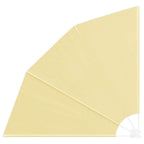 vidaXL Balkon Sichtschutz 115 x 115 cm Polyester Sand
