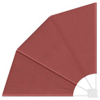 vidaXL Balkon Sichtschutz 115 x 115 cm Polyester Terrakotta