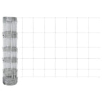 vidaXL Wildzaun Feuerverzinkt 1000 x 80 x 0,18 cm Eisen