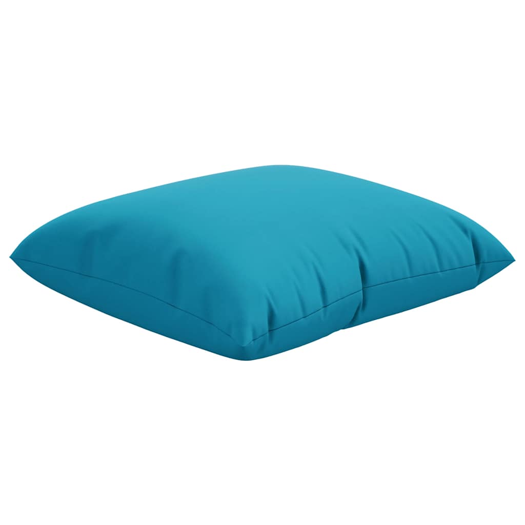 vidaXL Sofakissen 4 Stk. Blau 40x40 cm Stoff