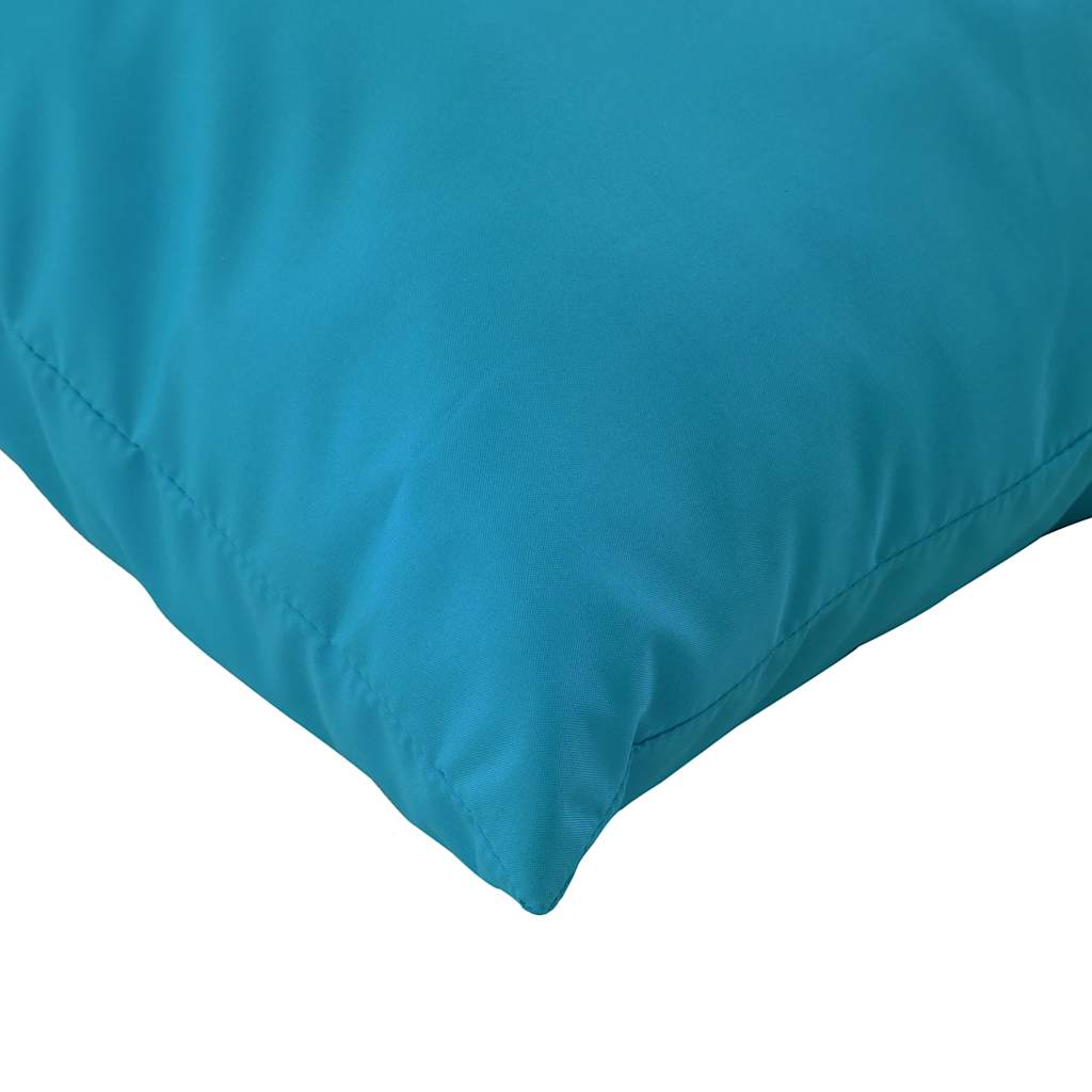 vidaXL Sofakissen 4 Stk. Blau 40x40 cm Stoff