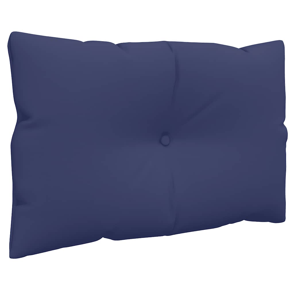 vidaXL Palettenkissen 3 Stk. Marineblau Oxford-Gewebe
