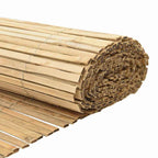 vidaXL Bambuszaun Natur 400 x 125 cm Bambus
