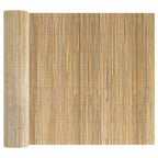 vidaXL Bambuszaun Natur 400 x 125 cm Bambus