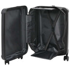 vidaXL Koffer mit Schloss Schwarz 34 x 23 x 55,5 cm ABS Kunststoff