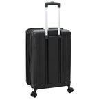 vidaXL Koffer mit Schloss Schwarz 34 x 23 x 55,5 cm ABS Kunststoff