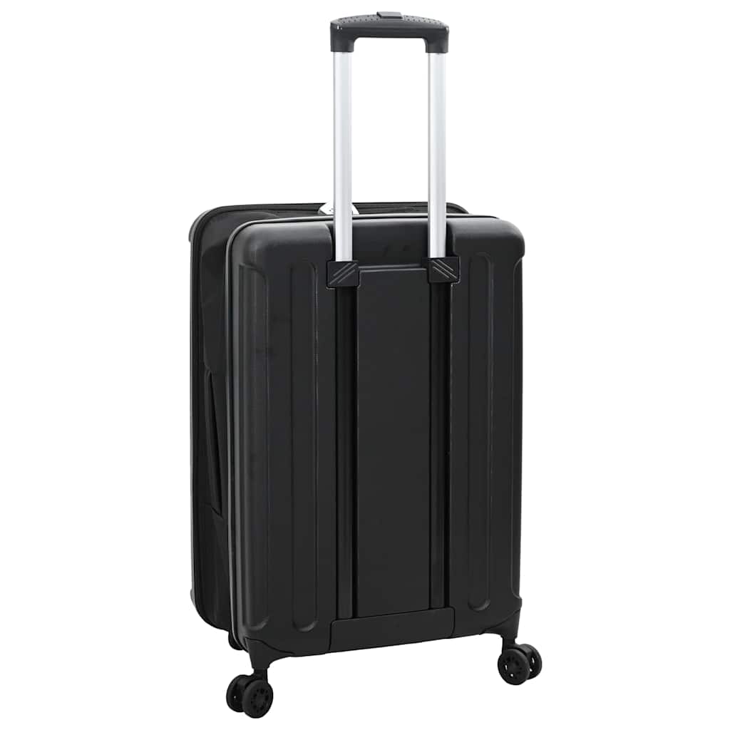 vidaXL Koffer mit Schloss Schwarz 34 x 23 x 55,5 cm ABS Kunststoff