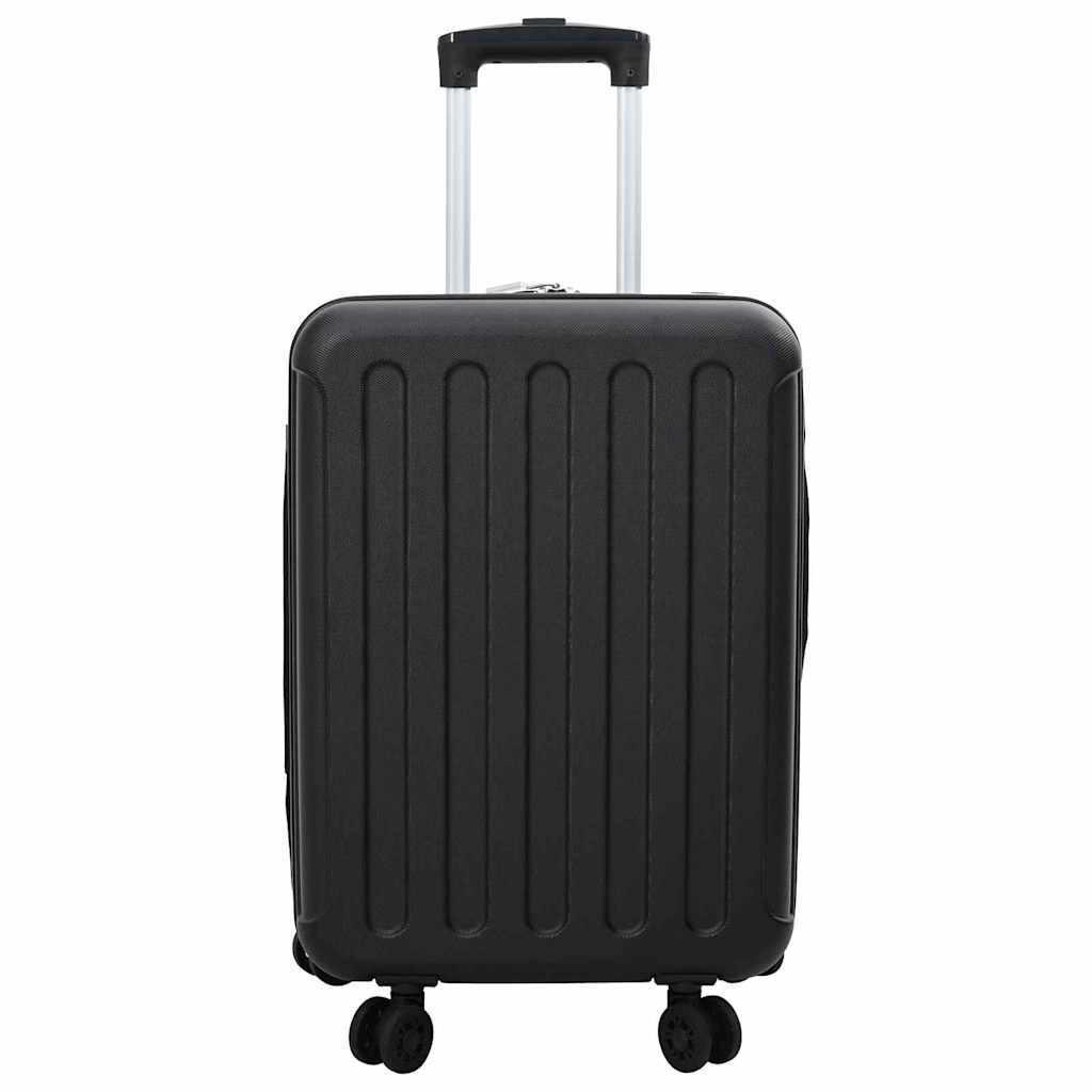 vidaXL Koffer mit Schloss Schwarz 34 x 23 x 55,5 cm ABS Kunststoff