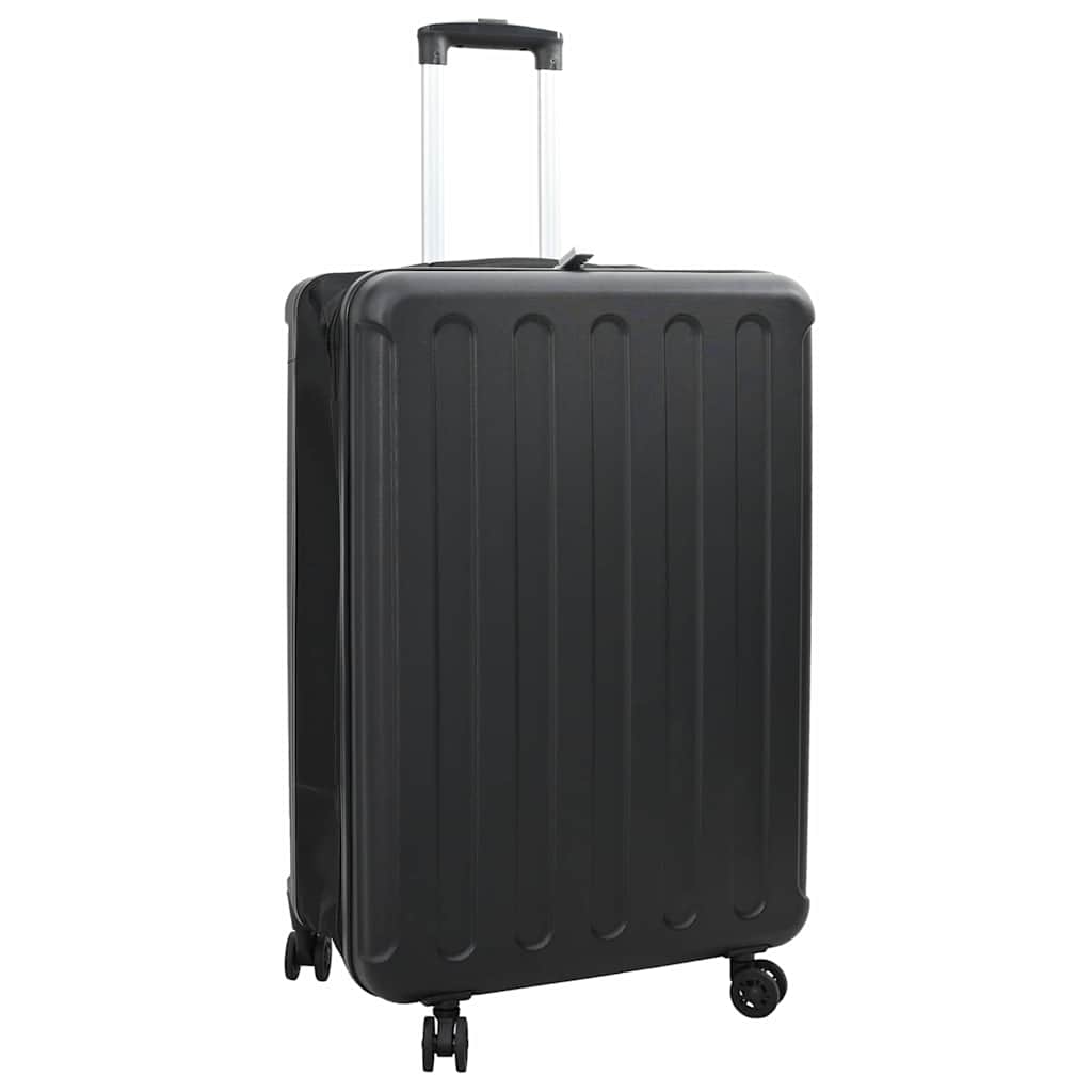 vidaXL Koffer mit Schloss Schwarz 34 x 23 x 55,5 cm ABS Kunststoff