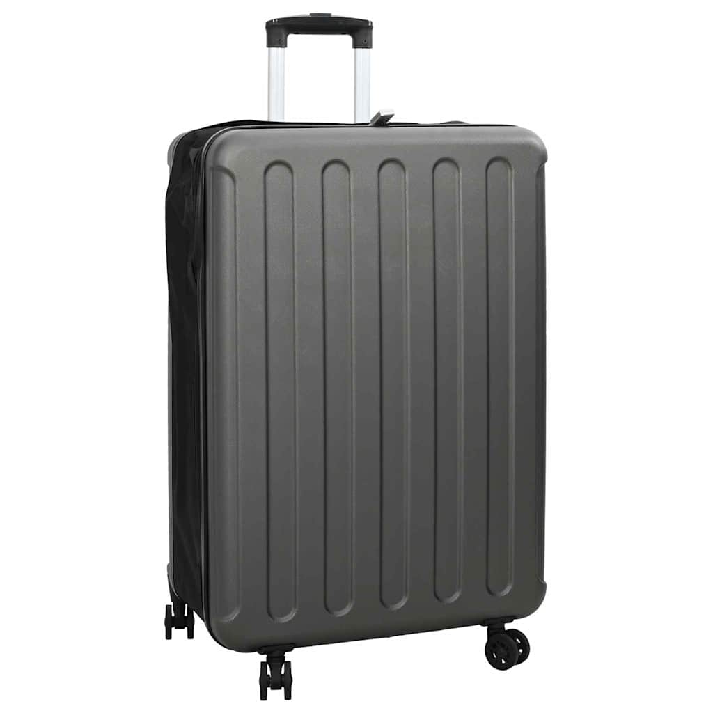 vidaXL Koffer mit Schloss Schwarz 34 x 23 x 55,5 cm ABS Kunststoff