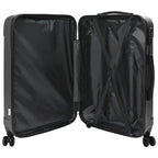 vidaXL Koffer 3 pcs Dunkelgrau 50 x 31 x 78 cm ABS Kunststoff