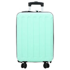 vidaXL Koffer mit Schloss Mintgrün 34 x 23 x 55,5 cm ABS Kunststoff