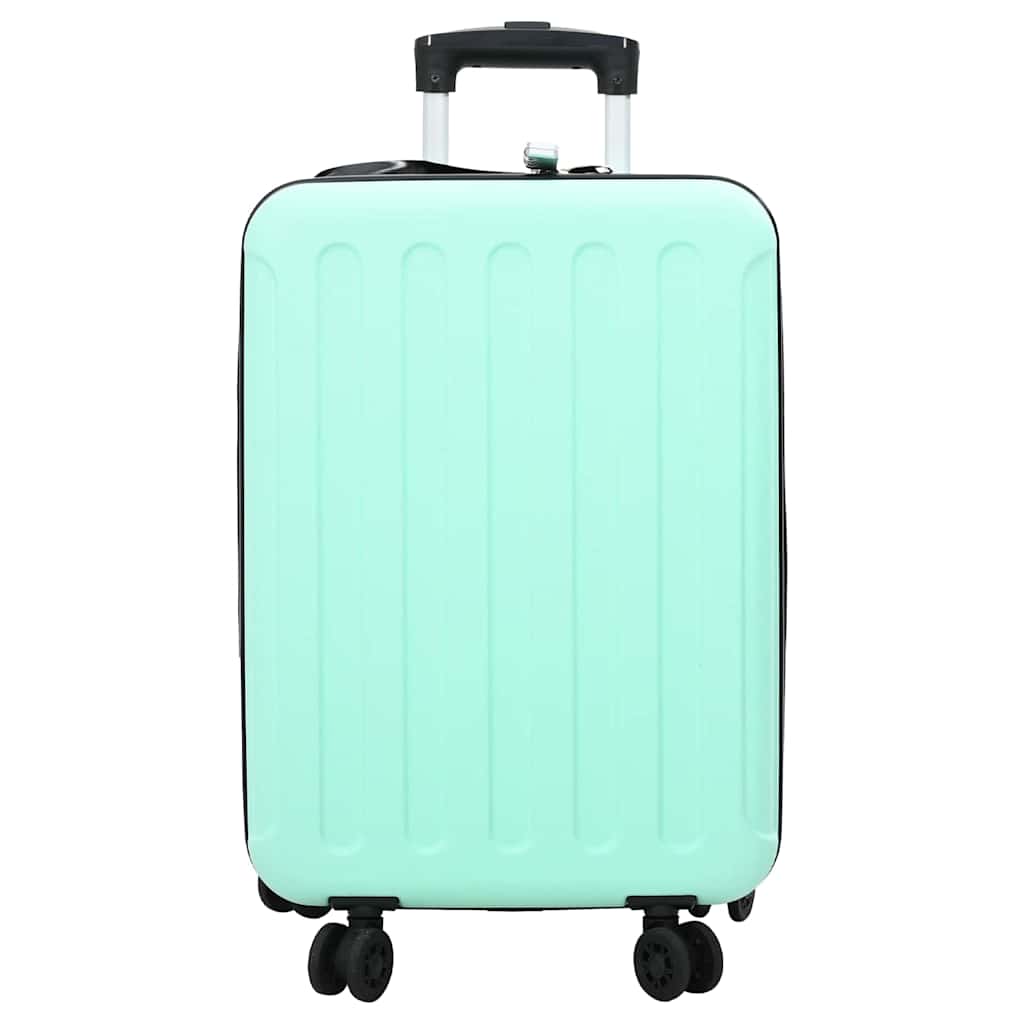 vidaXL Koffer mit Schloss Mintgrün 34 x 23 x 55,5 cm ABS Kunststoff