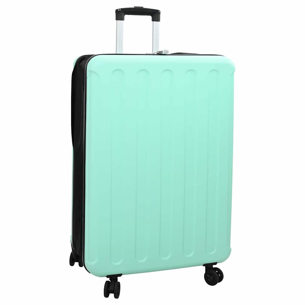 vidaXL Koffer mit Schloss Mintgrün 34 x 23 x 55,5 cm ABS Kunststoff