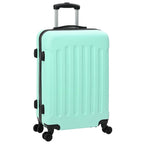 vidaXL Koffer 3 pcs Mintgrün 50 x 31 x 78 cm ABS Kunststoff