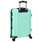 vidaXL Koffer 3 pcs Mintgrün 50 x 31 x 78 cm ABS Kunststoff