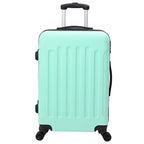 vidaXL Koffer 3 pcs Mintgrün 50 x 31 x 78 cm ABS Kunststoff