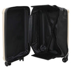 vidaXL Koffer mit Schloss Champagner 34 x 23 x 55,5 cm ABS Kunststoff