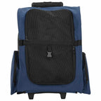 vidaXL Trolley für Haustiere 3-in-1 Blau 48x32x(57-106) cm cm Oxford-Gewebe