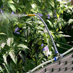 vidaXL Garten-Pflanzgefäß 4 pcs Braun 160 x 40 x 22 cm Kunststoff
