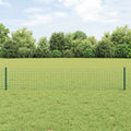 vidaXL Zaunpfosten 5 pcs Grün 80 cm Stahl