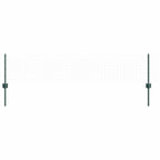 vidaXL Zaunpfosten 5 pcs Grün 80 cm Stahl