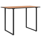 vidaXL Outdoor-Stahl-Sitzmöbel 2 pcs Anthrazit Stahl