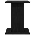 vidaXL Lautsprecherständer 2 pcs Schwarz Eichen-Optik 30 x 30 x 40 cm