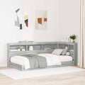 vidaXL Aufbewahrungskopfteil Graues Sonoma 80 cm Holzwerkstoff