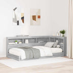 vidaXL Aufbewahrungskopfteil Graues Sonoma 80 cm Holzwerkstoff