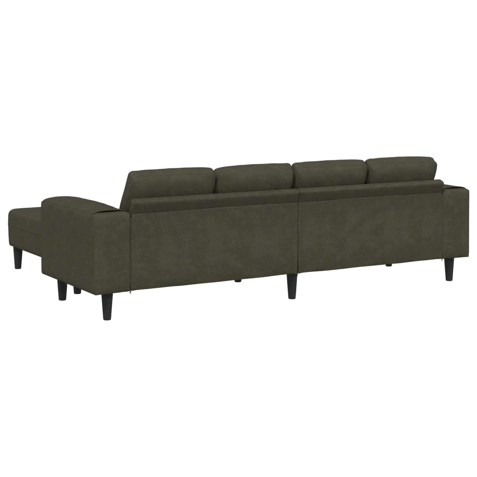 vidaXL Wohnzimmer Couch 3 pcs Olivegrün