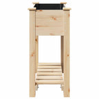 vidaXL Garten-Pflanzgefäß mit Regal Beige 71 x 37 x 76,5 cm