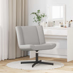 vidaXL Drehstuhl Wolkengrau 63 x 75 x 76 cm Stoff