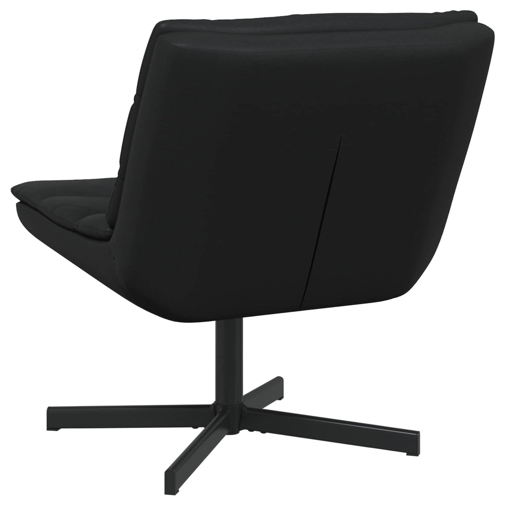vidaXL Drehstuhl Schwarz 63 x 75 x 76 cm Glänzendes PU