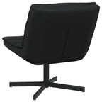 vidaXL Drehstuhl Schwarz 63 x 75 x 76 cm Glänzendes PU