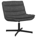 vidaXL Drehstuhl Schwarz 63 x 75 x 76 cm Antikes PU