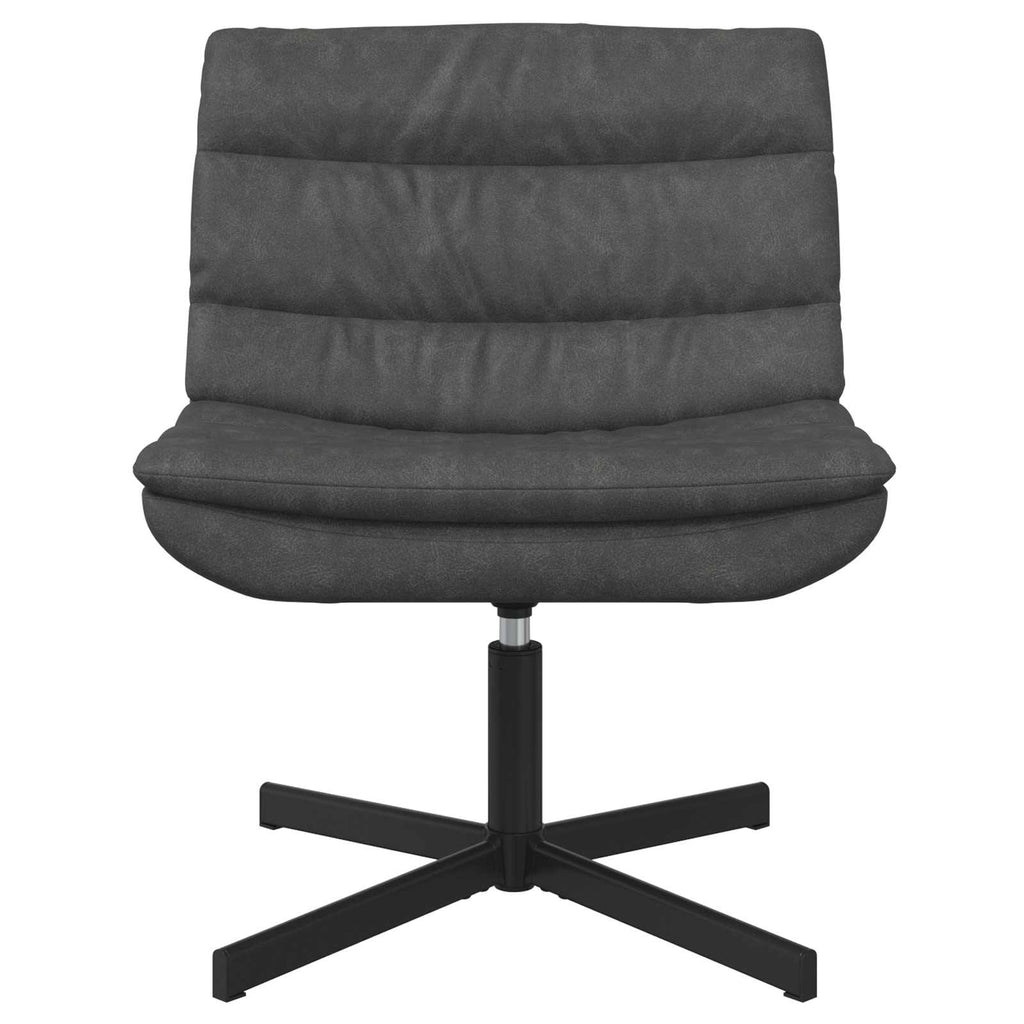 vidaXL Drehstuhl Schwarz 63 x 75 x 76 cm Antikes PU