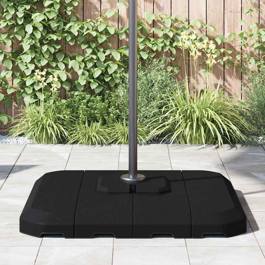 vidaXL Basis für Freischwinger-Sonnenschirm Schwarz 98 x 98 x 98 cm