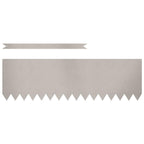 vidaXL Raseneinfassung 30 pcs Rostig 100 x 0,05 x 30 cm