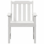 vidaXL Gartenstuhl 6 pcs Weiß 65,5 x 59 x 88 cm Polyethylen