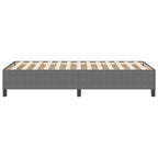vidaXL Boxspringbett Hellgrau 80 x 200 cm Cordstoff