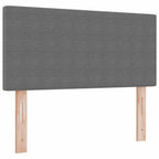 vidaXL Kopfteil Hellgrau 80 cm Cordstoff