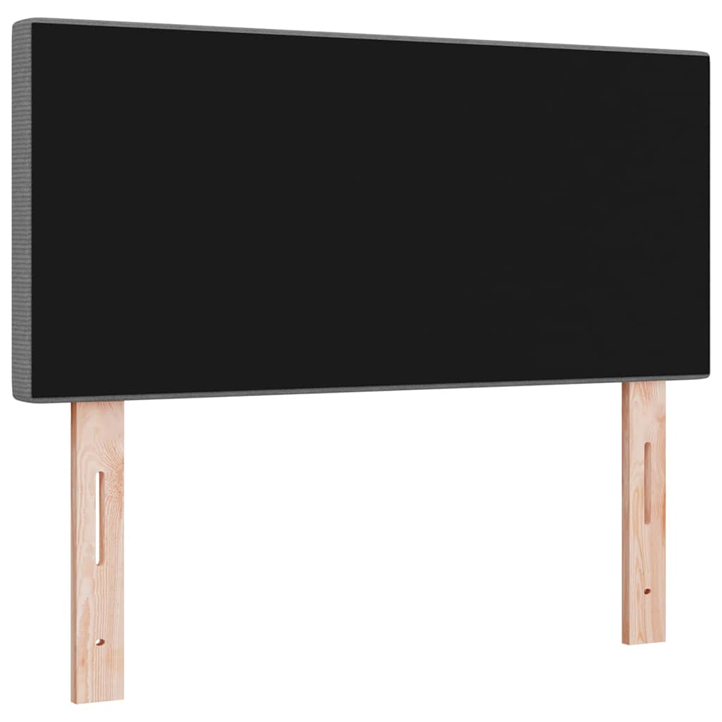 vidaXL Kopfteil Hellgrau 80 cm Cordstoff